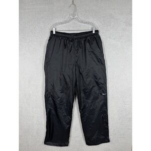 Vintage Nike Track Pants Mens Size XL Silver Tag Windbreaker Y2K Nylon Baggy